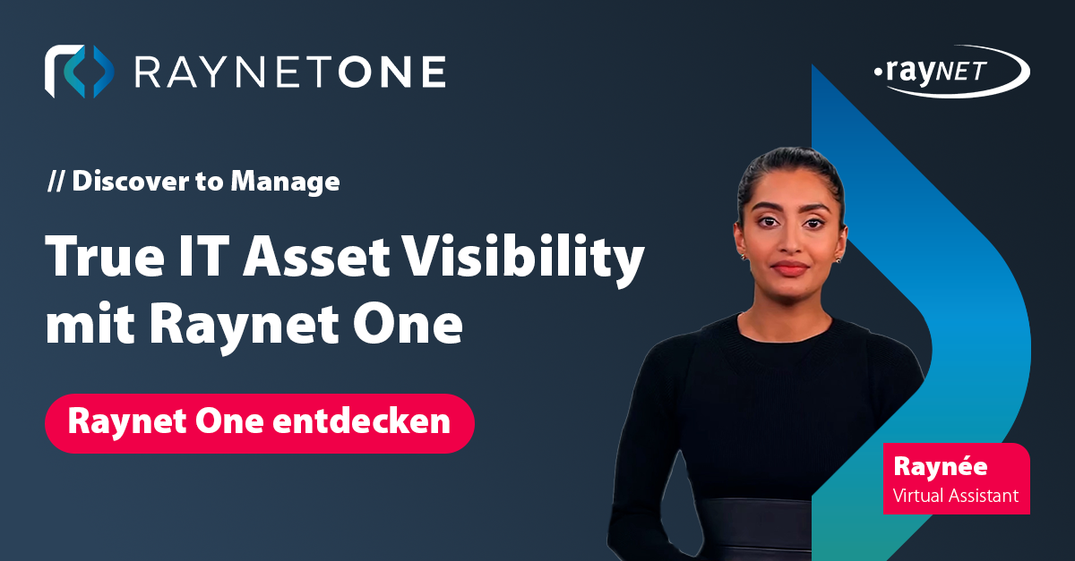 Raynet One für True IT Asset Visibility: Das Must-have für Cybersecurity- und IT-Teams