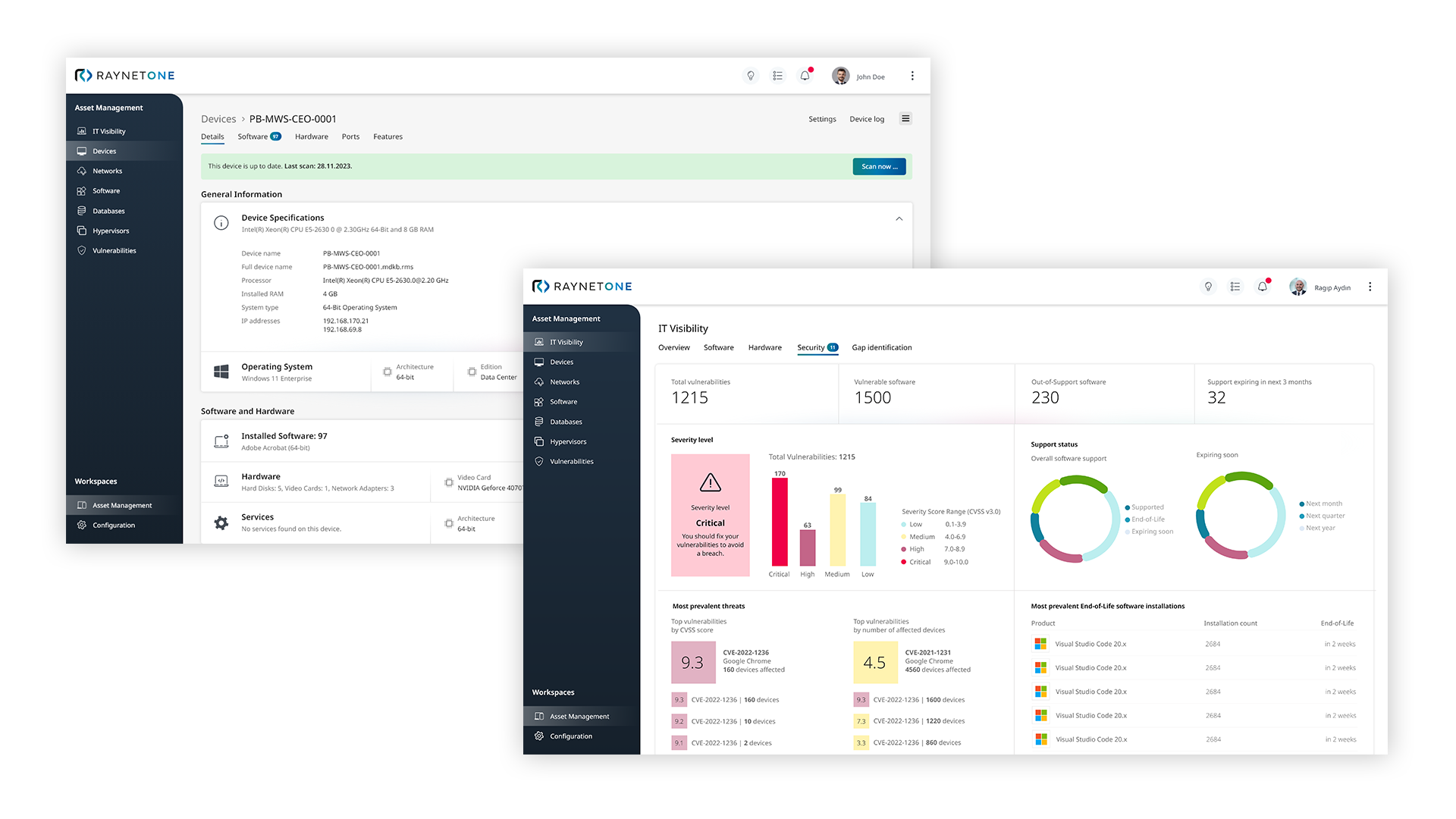 Raynet One Vulnerability Management