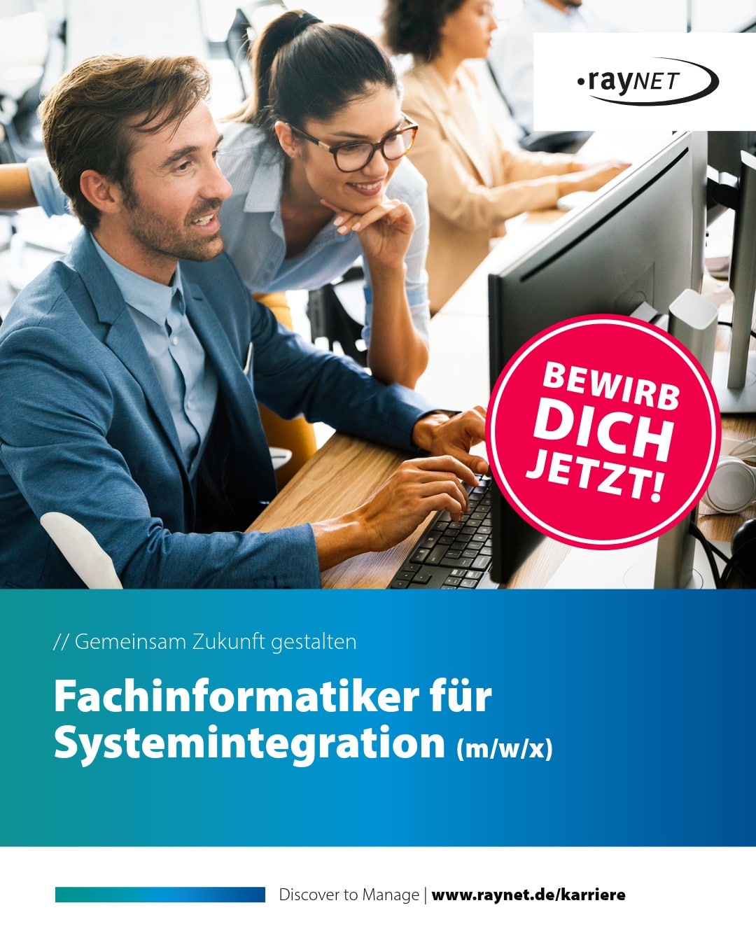 Stellenanzeige Systemintegration-raynet