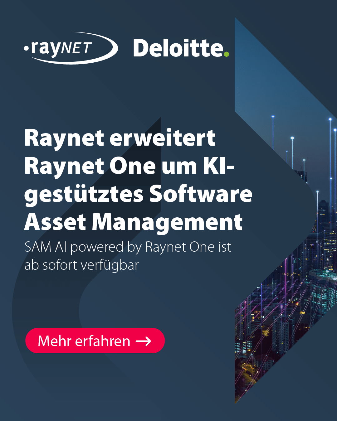Raynet erweitert Raynet One um KI-gestütztes Software Asset Management
