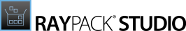 RayPack Studio black logo